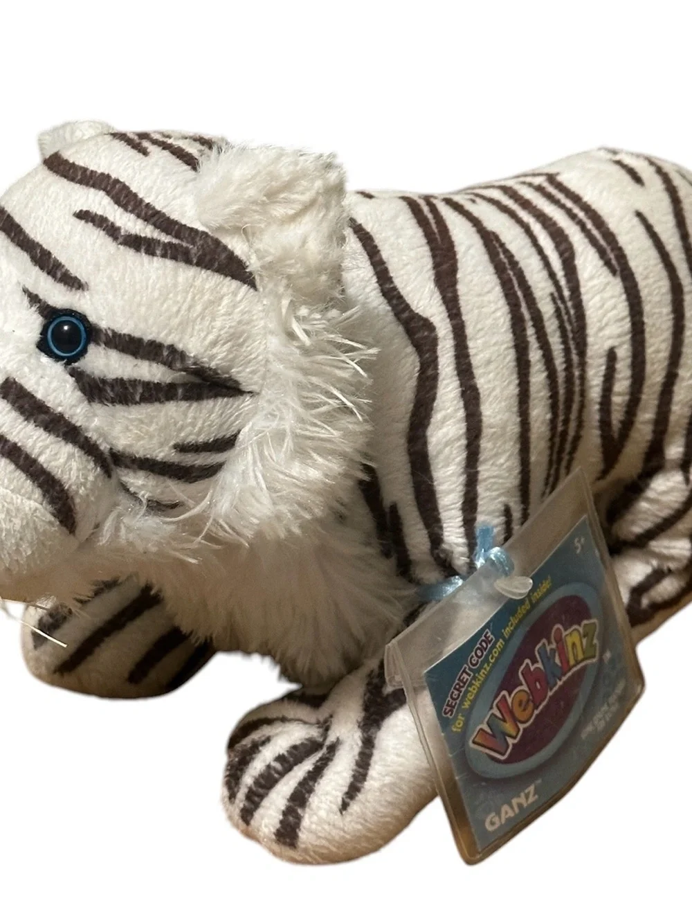 Webkinz White Tiger With Code Tags Sealed Unused Plush You Siberian Virtual Pet